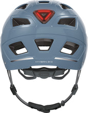 Charger l'image dans la galerie, Casque adulte Abus Hyban 2.0 bleu glacier
